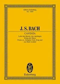 Cover: 9783795761233 | Cantata No. 137 Lobe den Herren BWV 137 | Johann Sebastian Bach | Buch