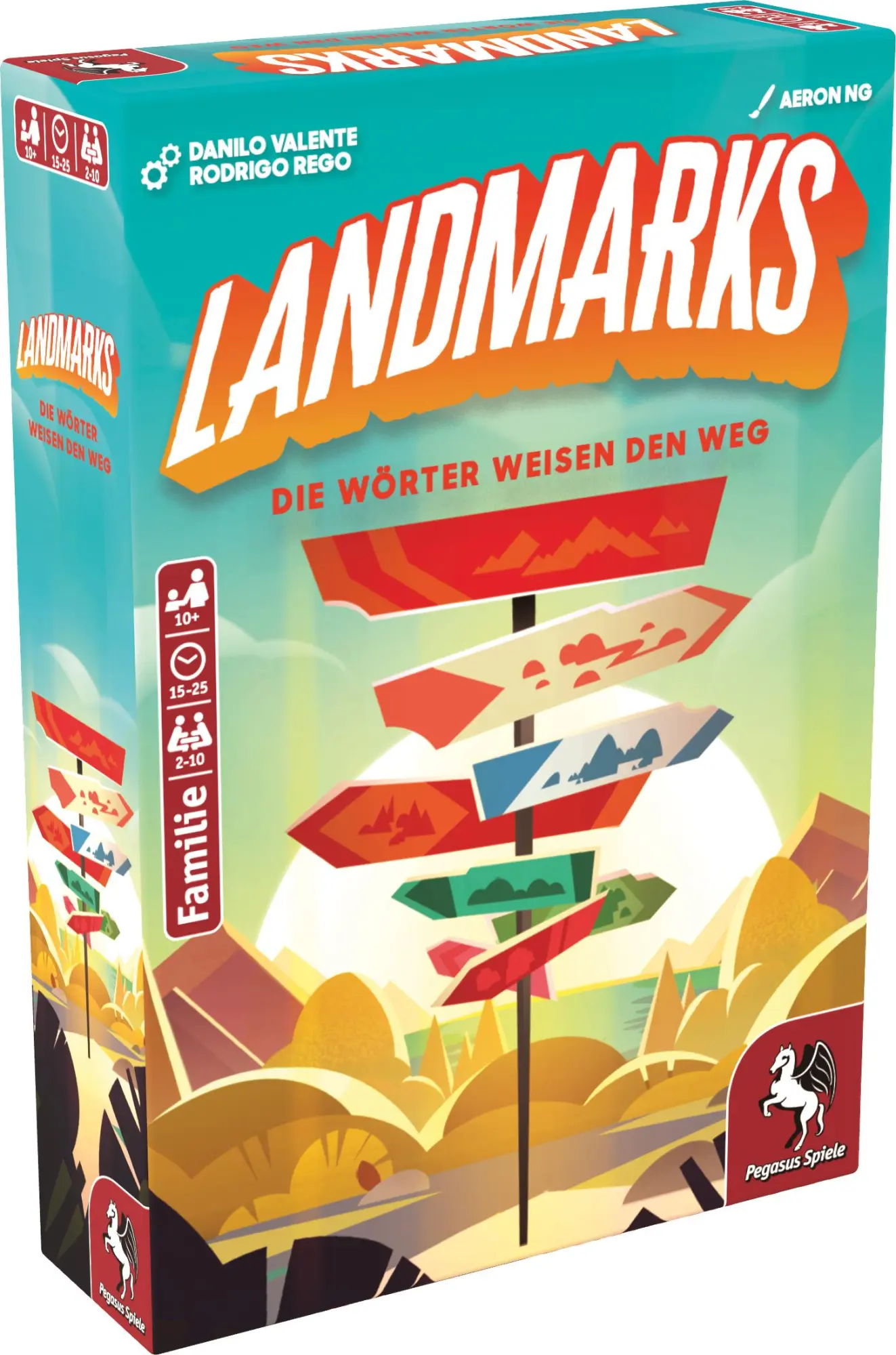 Cover: 4250231741333 | Landmarks | Spiel | 51799G | Deutsch | 2025 | Pegasus Spiele GmbH
