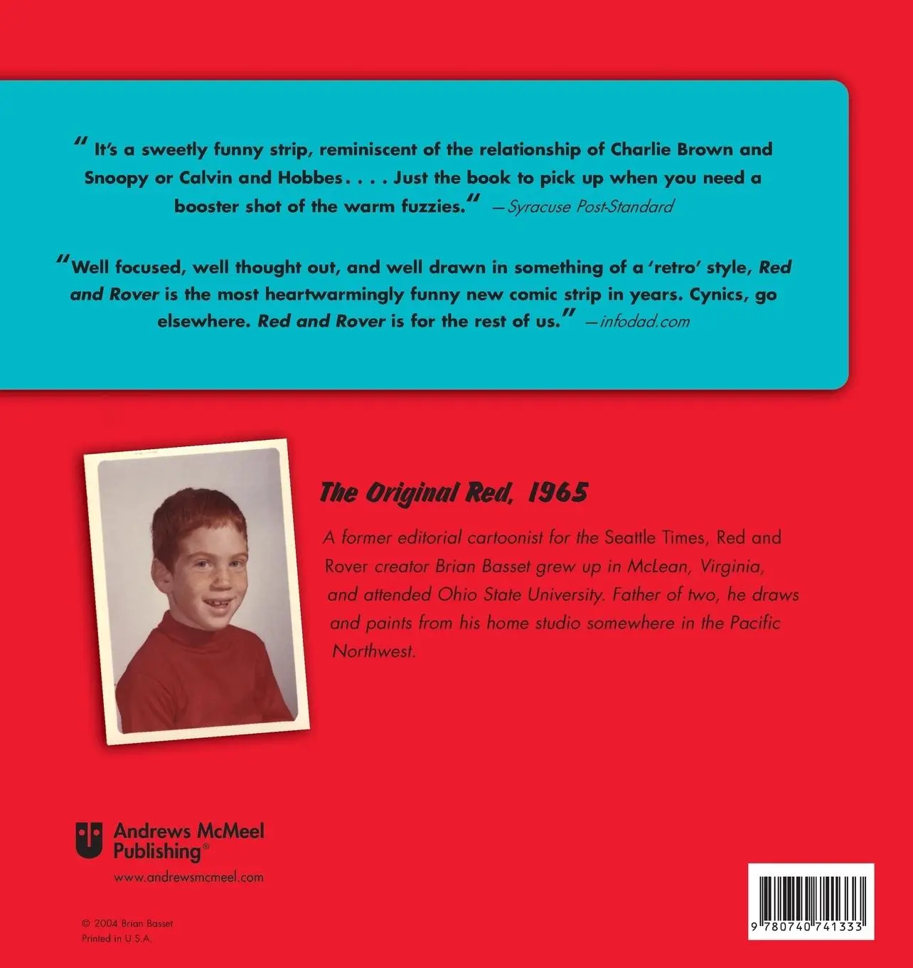 Rückseite: 9780740741333 | Waggin' Tales | A Red and Rover Collection | Brian Basset | Buch