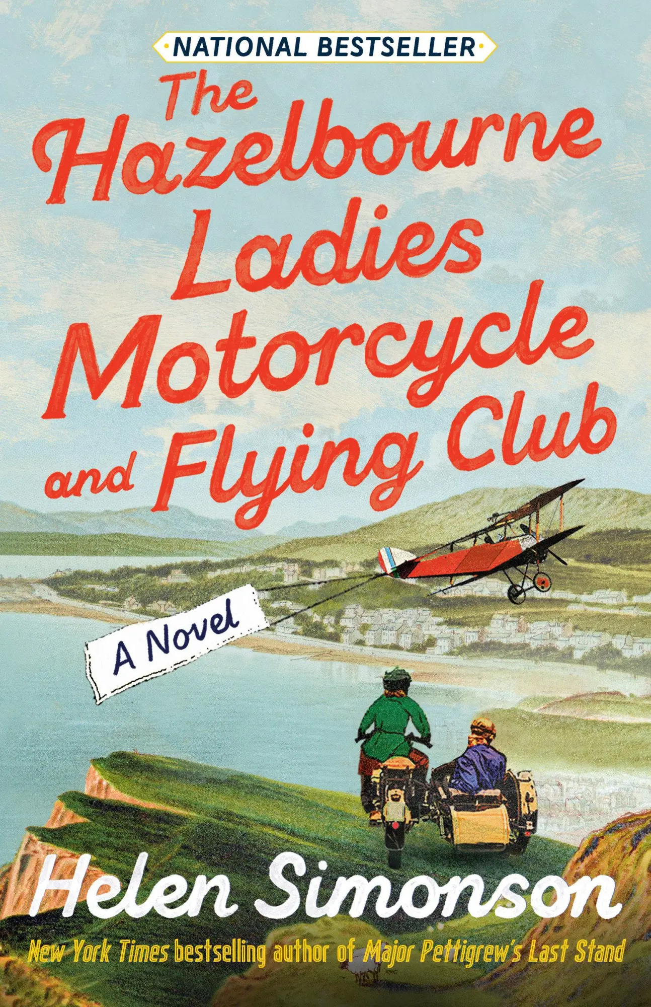 Cover: 9781984801333 | The Hazelbourne Ladies Motorcycle and Flying Club | A Novel | Simonson