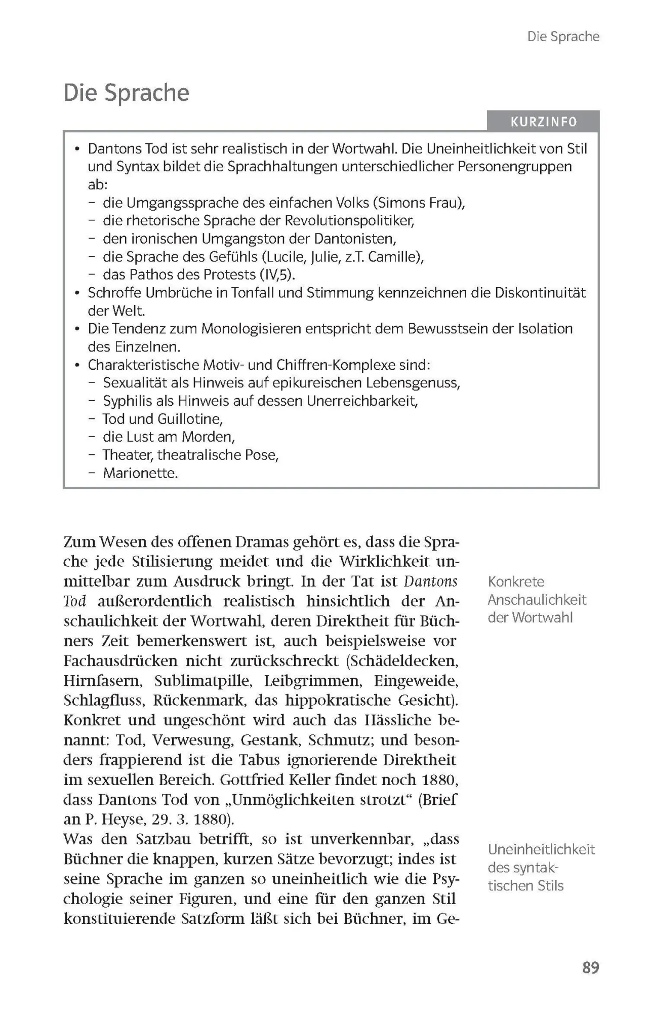 Bild: 9783129231333 | Lektürehilfen Georg Büchner "Dantons Tod" | Hansjürgen Popp | Buch