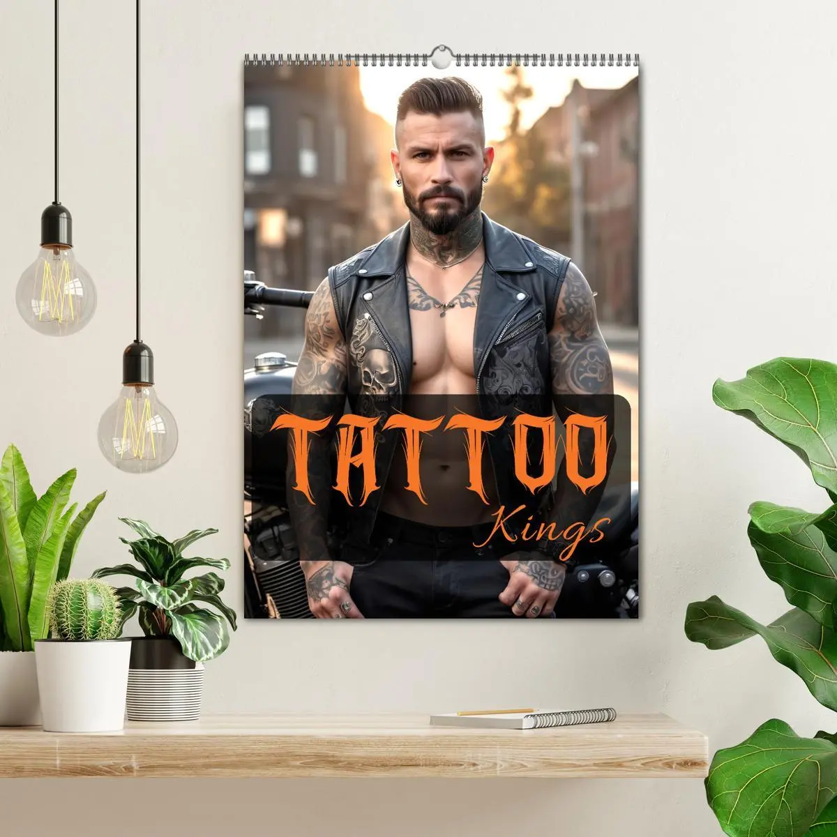 Bild: 9783457301333 | Tattoo Kings (Wandkalender 2026 DIN A2 hoch), CALVENDO Monatskalender