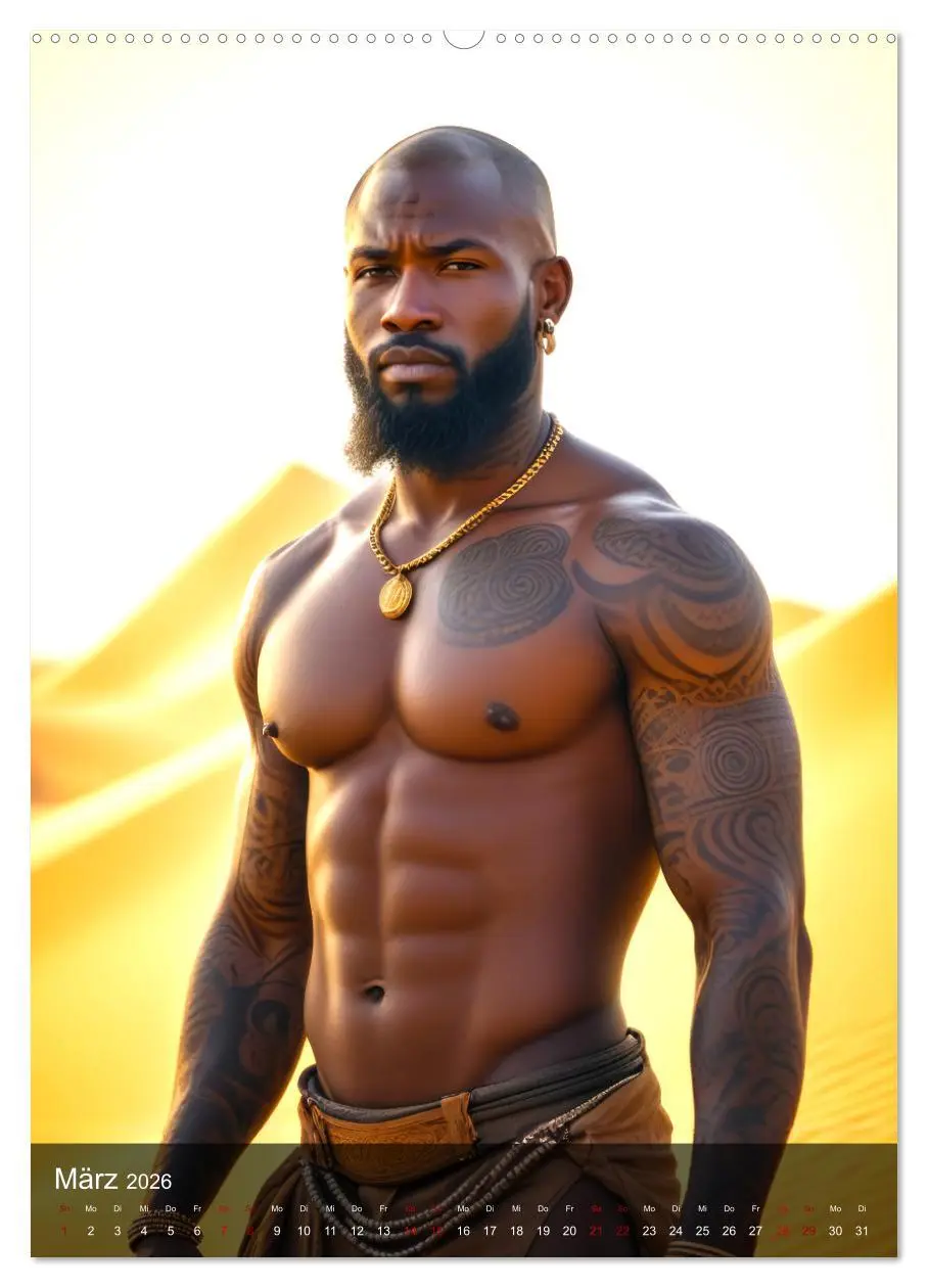 Bild: 9783457301333 | Tattoo Kings (Wandkalender 2026 DIN A2 hoch), CALVENDO Monatskalender
