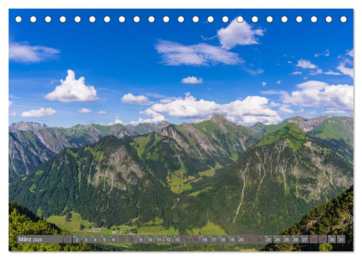 Bild: 9783457851333 | Faszination Oberallgäu (Tischkalender 2026 DIN A5 quer), CALVENDO...