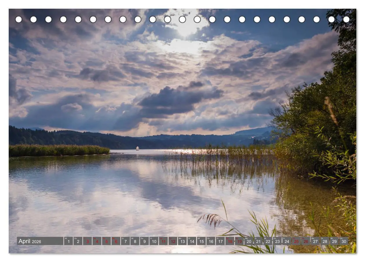 Bild: 9783457851333 | Faszination Oberallgäu (Tischkalender 2026 DIN A5 quer), CALVENDO...