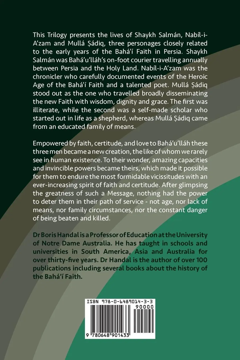 Rückseite: 9780648901433 | A Trilogy of Consecration | Boris Handal | Taschenbuch | Englisch