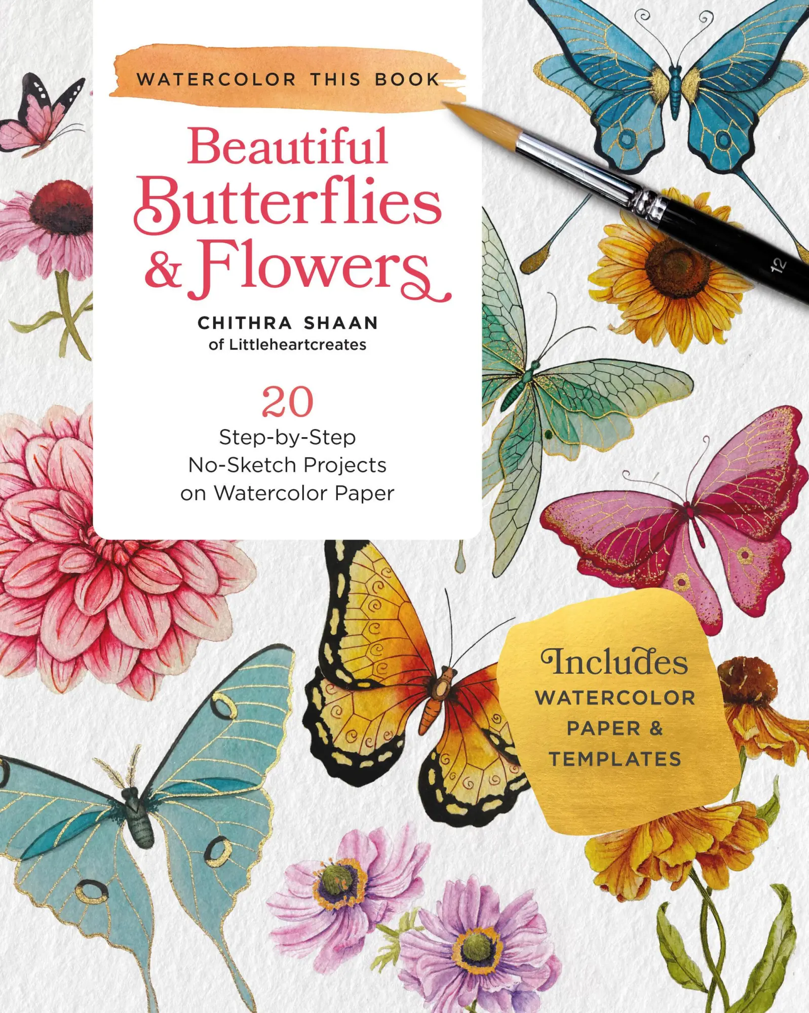 Cover: 9780760391433 | Beautiful Butterflies and Flowers | Chithra Shaan | Taschenbuch | 2025