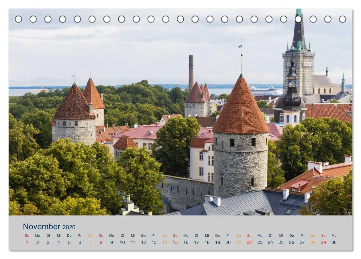 Bild: 9783457771433 | Charmante Baltische Städte entlang der Ostsee (Tischkalender 2026...