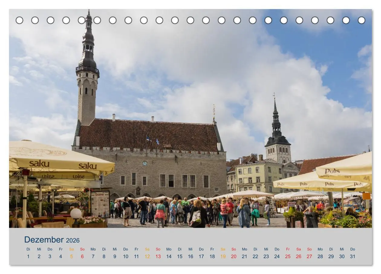 Bild: 9783457771433 | Charmante Baltische Städte entlang der Ostsee (Tischkalender 2026...