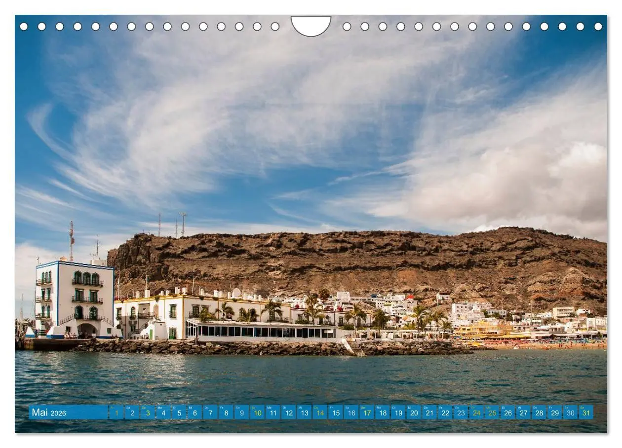 Bild: 9783516171433 | Gran Canaria 2026 (Wandkalender 2026 DIN A4 quer), CALVENDO...
