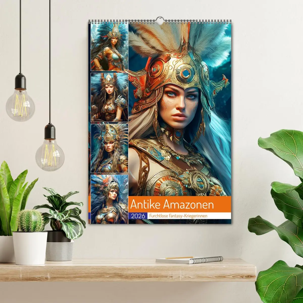Bild: 9783516311433 | Antike Amazonen. Furchtlose Fantasy-Kriegerinnen (Wandkalender 2026...