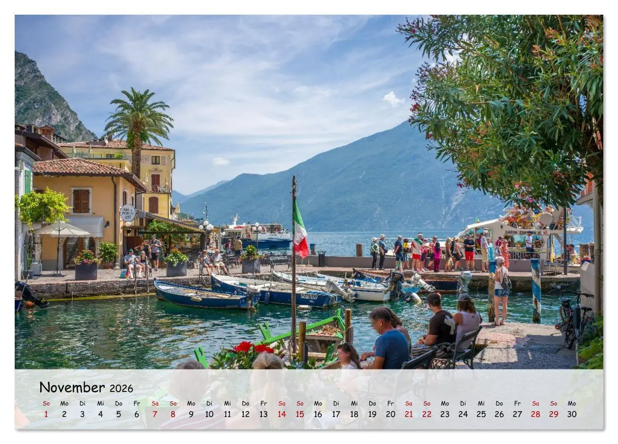Bild: 9783516621433 | Limone sul Garda - Traumhaftes Städtchen am Gardasee (Tischkalender...