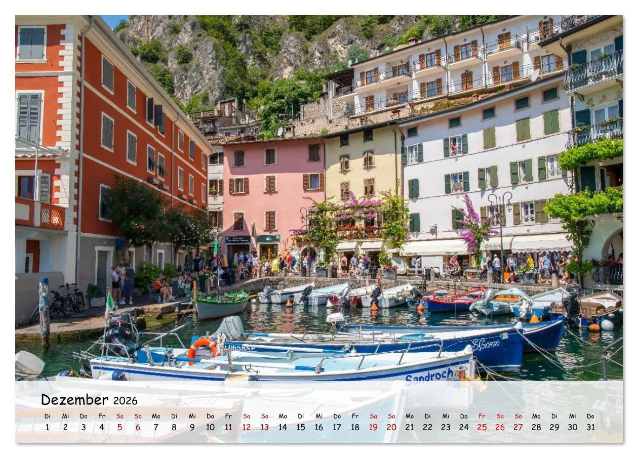 Bild: 9783516621433 | Limone sul Garda - Traumhaftes Städtchen am Gardasee (Tischkalender...