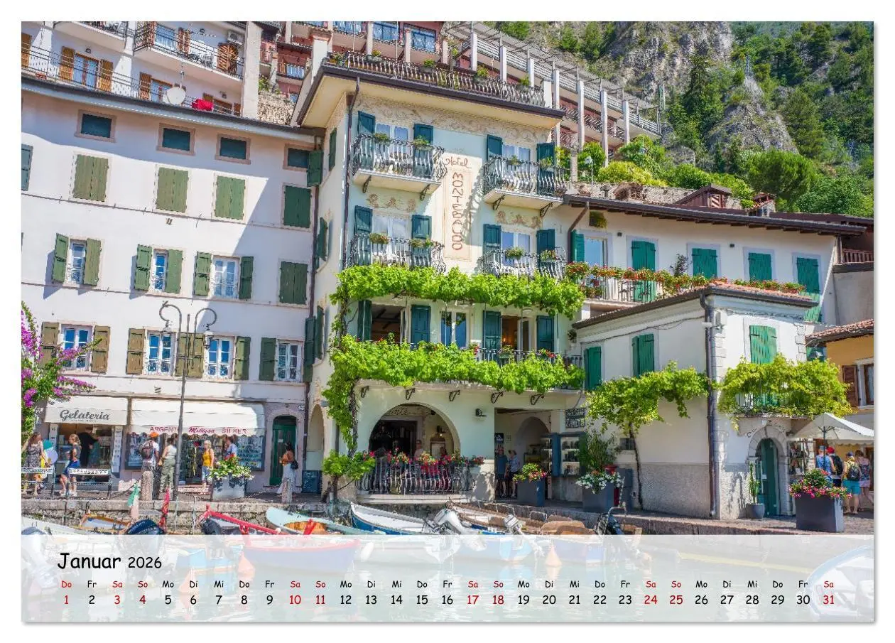 Bild: 9783516621433 | Limone sul Garda - Traumhaftes Städtchen am Gardasee (Tischkalender...
