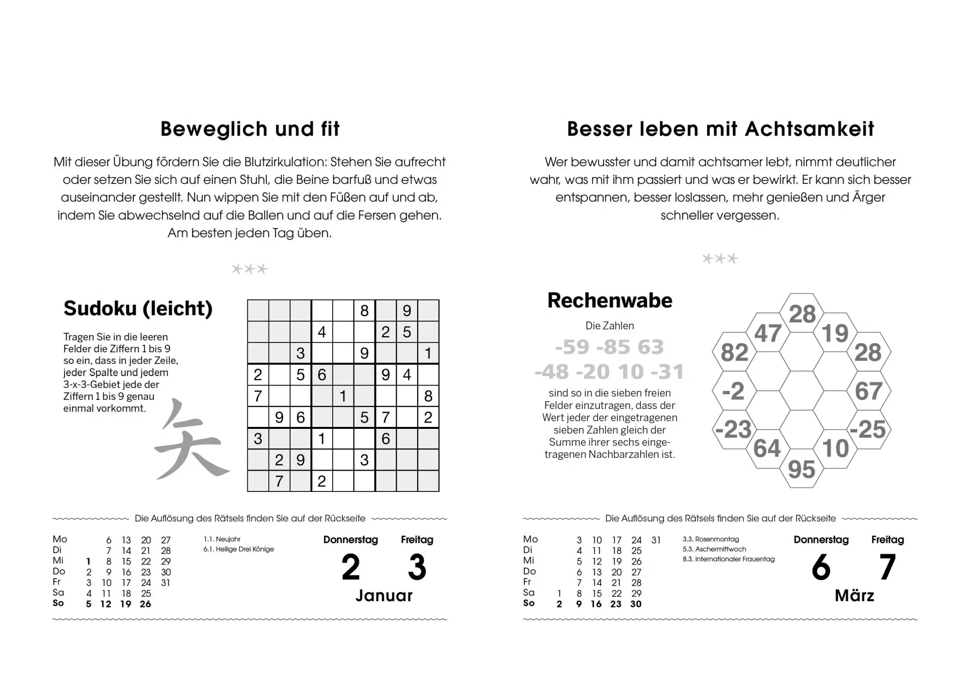 Bild: 9783809451433 | Rentnerkalender 2026. Der beliebte Abreißkalender bringt Schwung in...
