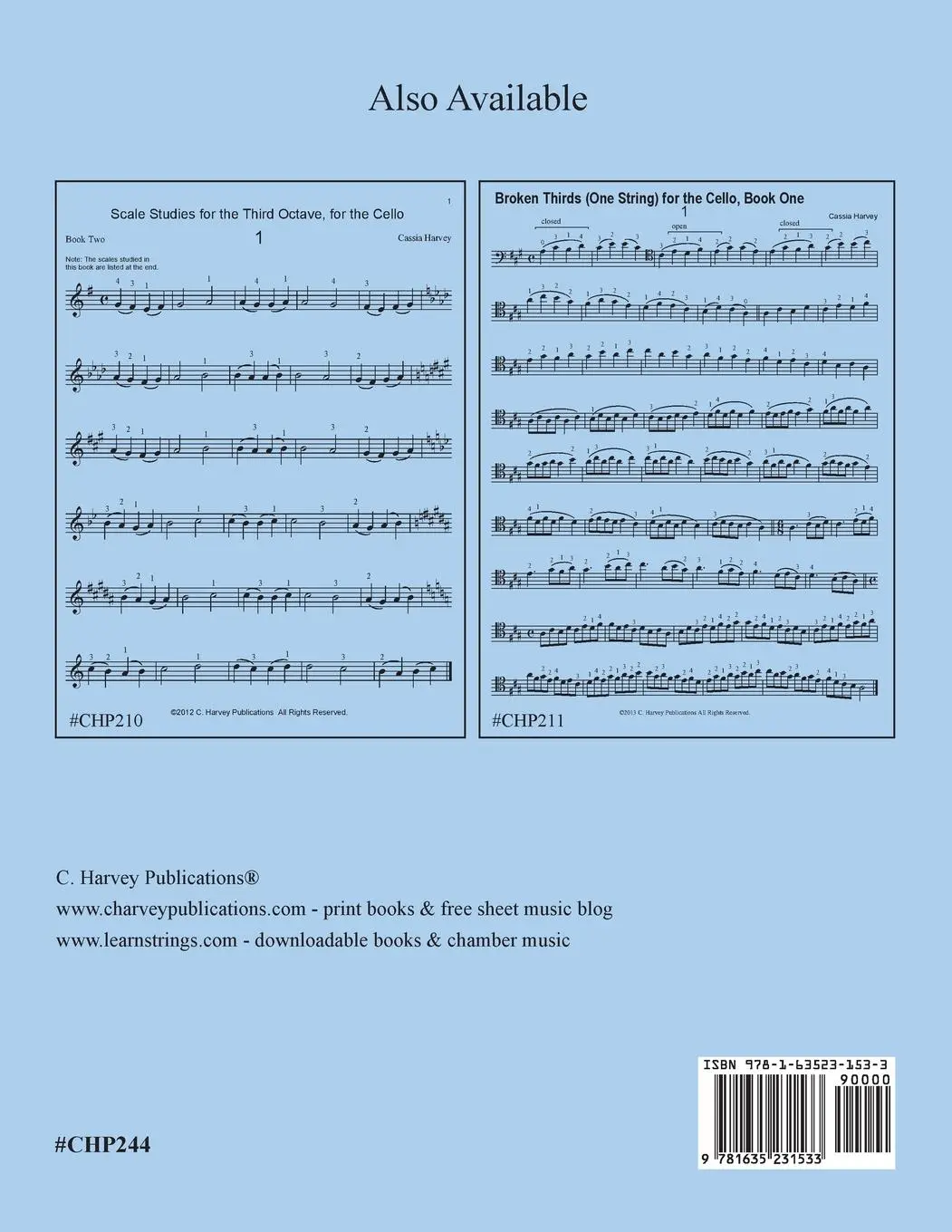 Rückseite: 9781635231533 | Shifting in Keys for Cello, Book One | Keys of C, G, D, F, and B-flat