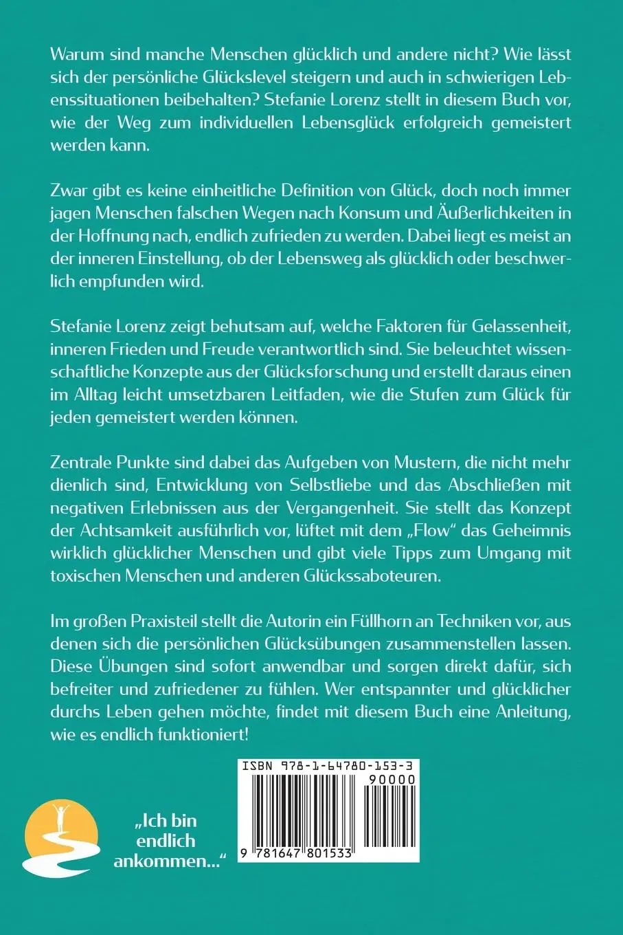 Rückseite: 9781647801533 | Glück finden | Stefanie Lorenz | Taschenbuch | 2020 | Suhland