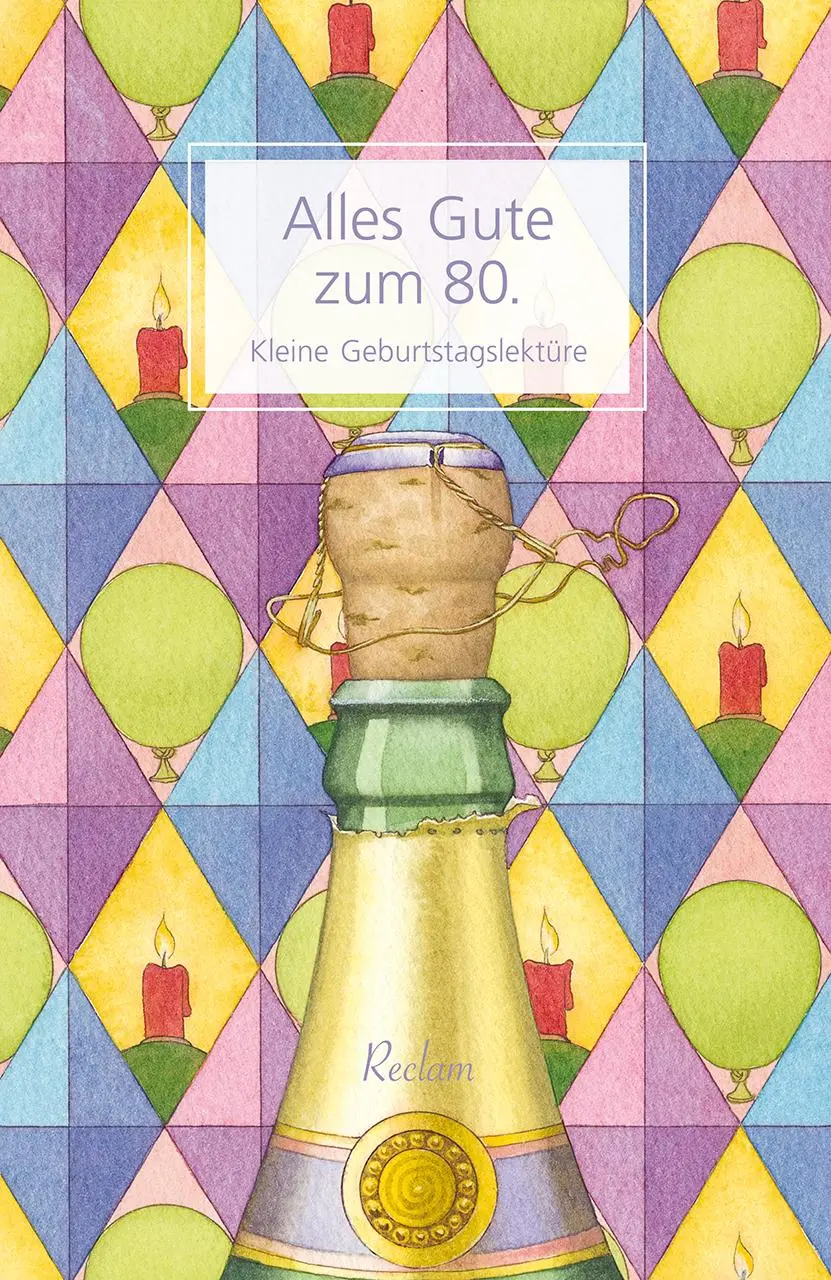 Cover: 9783150141533 | Alles Gute zum 80. | Kleine Geburtstagslektüre | Nikolaus Heidelbach