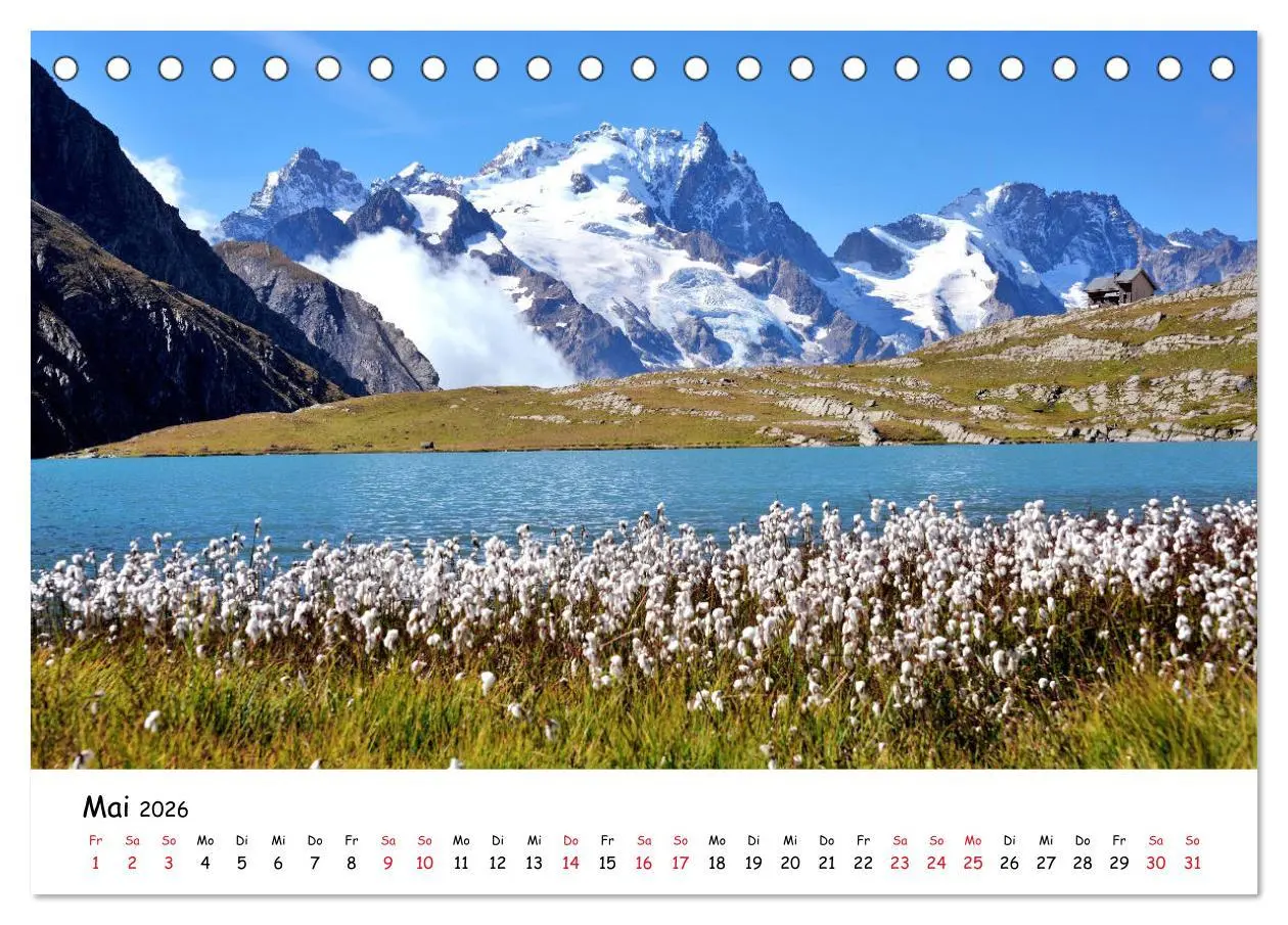 Bild: 9783457901533 | Französische Alpen - Route des Grandes Alpes (Tischkalender 2026...