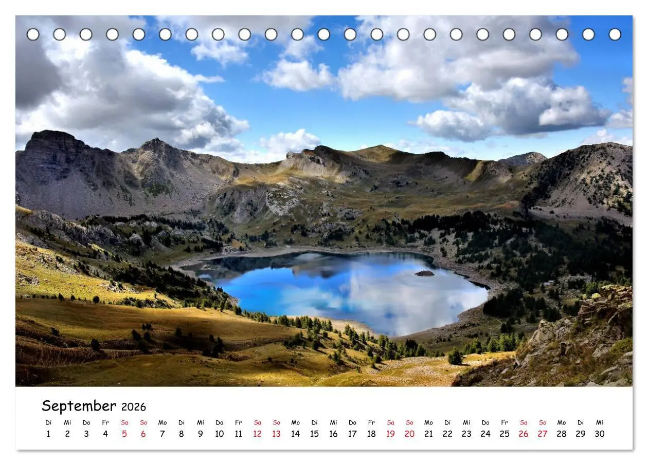 Bild: 9783457901533 | Französische Alpen - Route des Grandes Alpes (Tischkalender 2026...