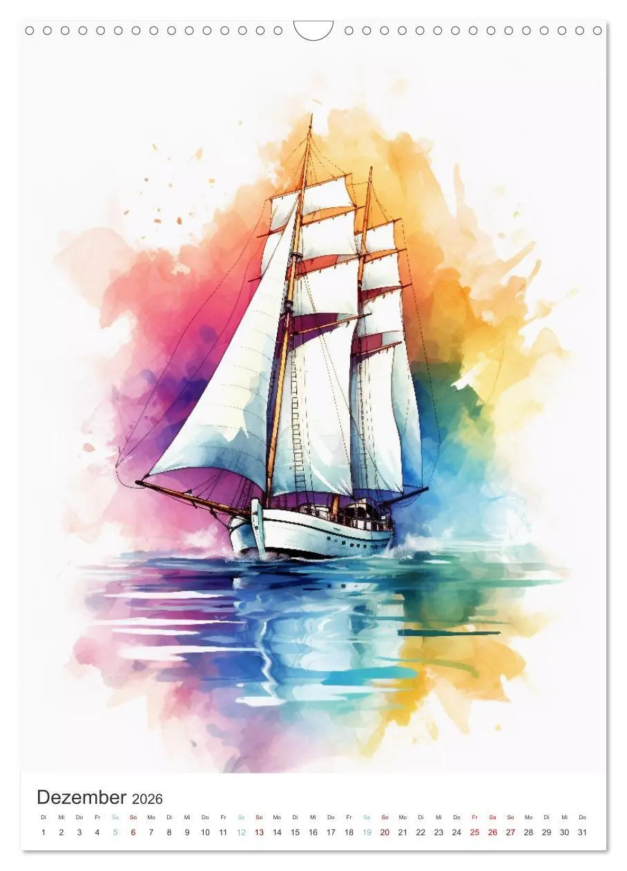 Bild: 9783516301533 | Segeln und Regatta (Wandkalender 2026 DIN A3 hoch), CALVENDO...