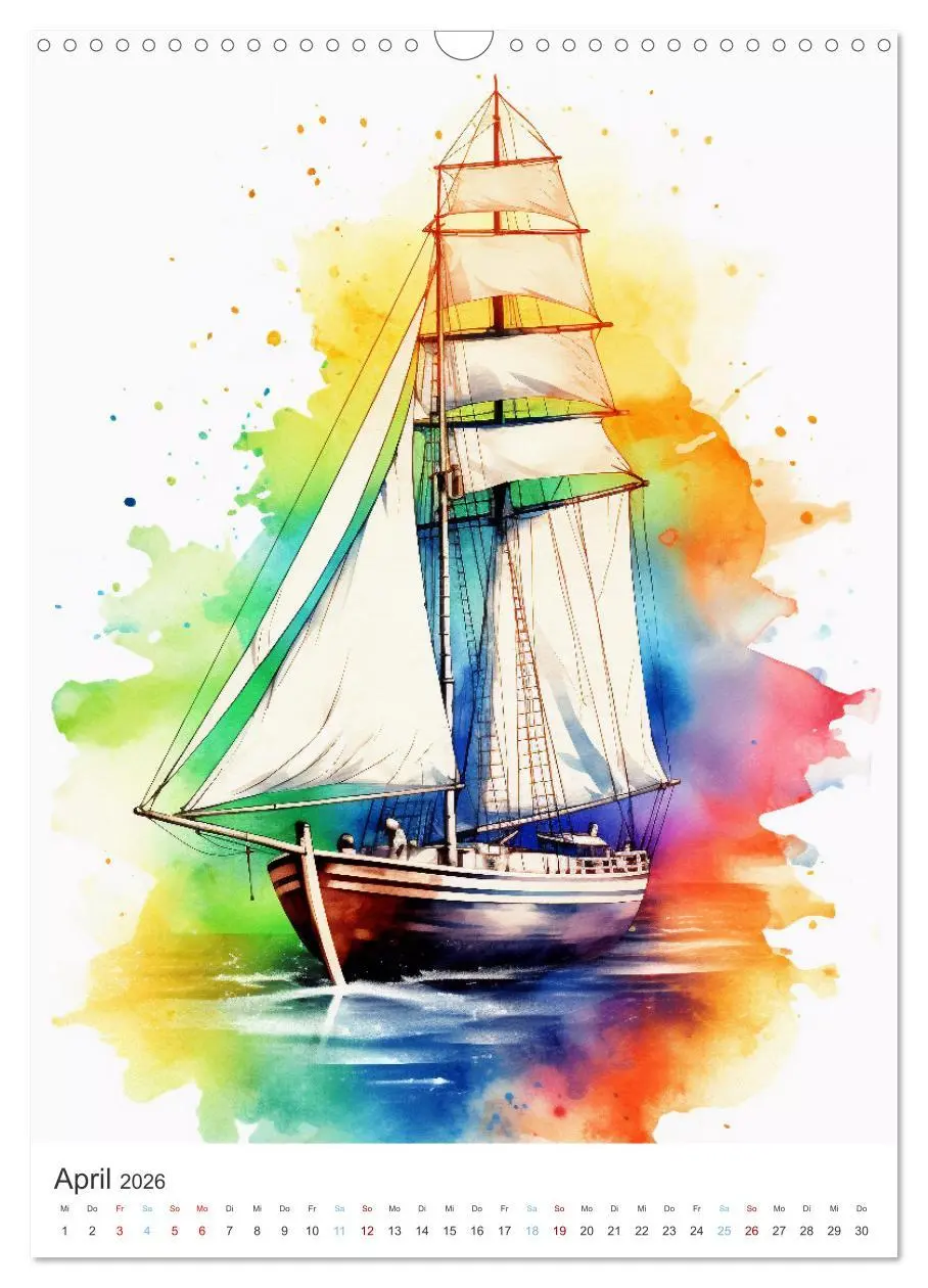 Bild: 9783516301533 | Segeln und Regatta (Wandkalender 2026 DIN A3 hoch), CALVENDO...