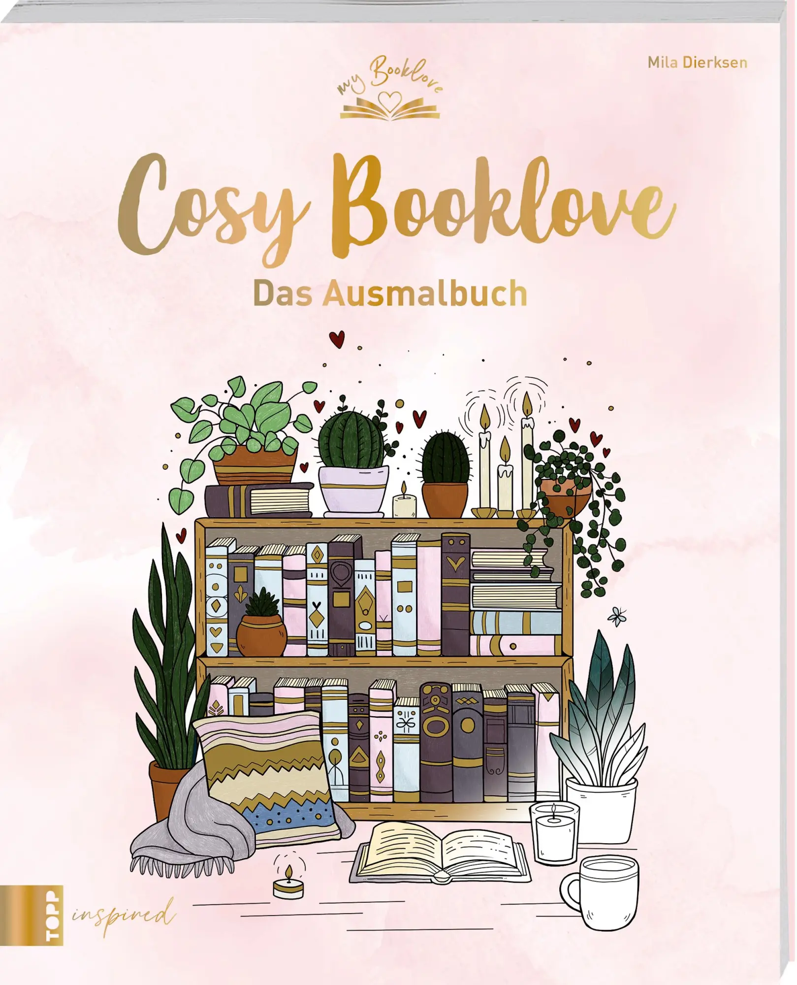 Cover: 9783735881533 | My Booklove: Cosy Booklove | Das Ausmalbuch für Buchliebhaber:innen