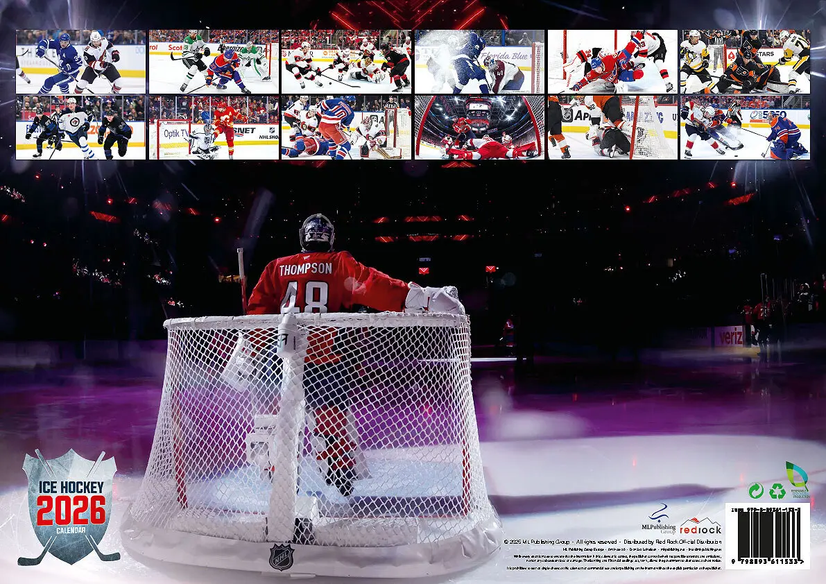 Bild: 9798893611533 | Hockey Stars: NHL Eishockey Kalender 2026 | Kalender | 14 S. | Deutsch