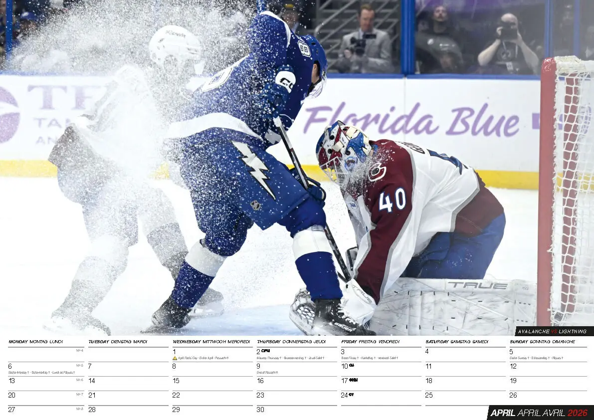 Bild: 9798893611533 | Hockey Stars: NHL Eishockey Kalender 2026 | Kalender | 14 S. | Deutsch