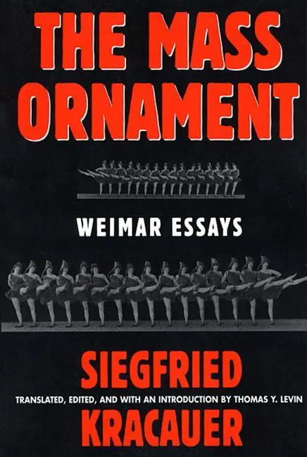Cover: 9780674551633 | Das Ornament Der Masse | Essays: Weimar Essays | Siegfried Kracauer