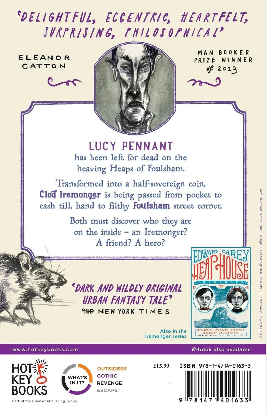 Rückseite: 9781471401633 | Foulsham (Iremonger 2) | Edward Carey | Taschenbuch | Englisch | 2015