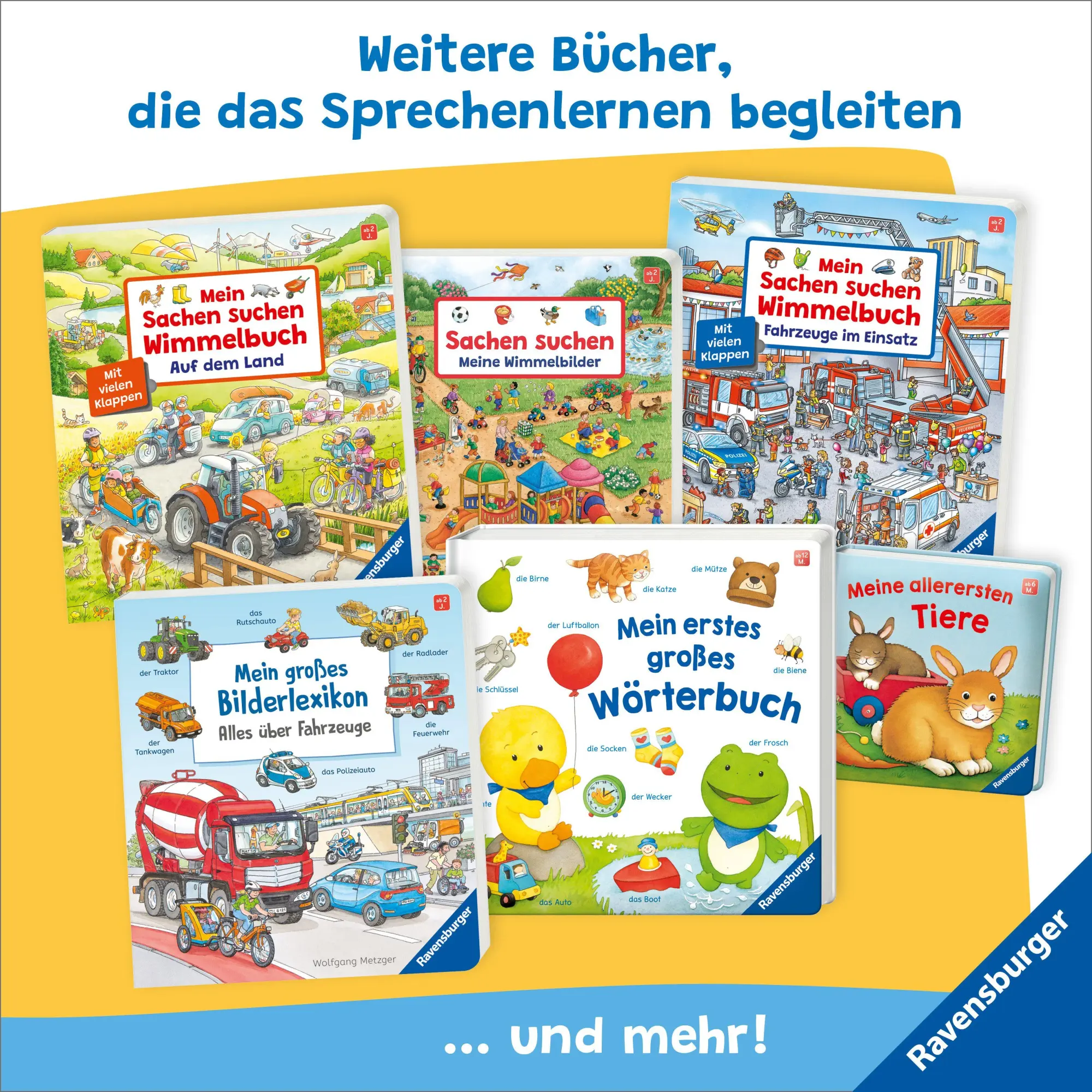 Bild: 9783473421633 | Meine ersten Wörter: 6 Mini-Bücher im Set | 6 Mini-Bücher im Set