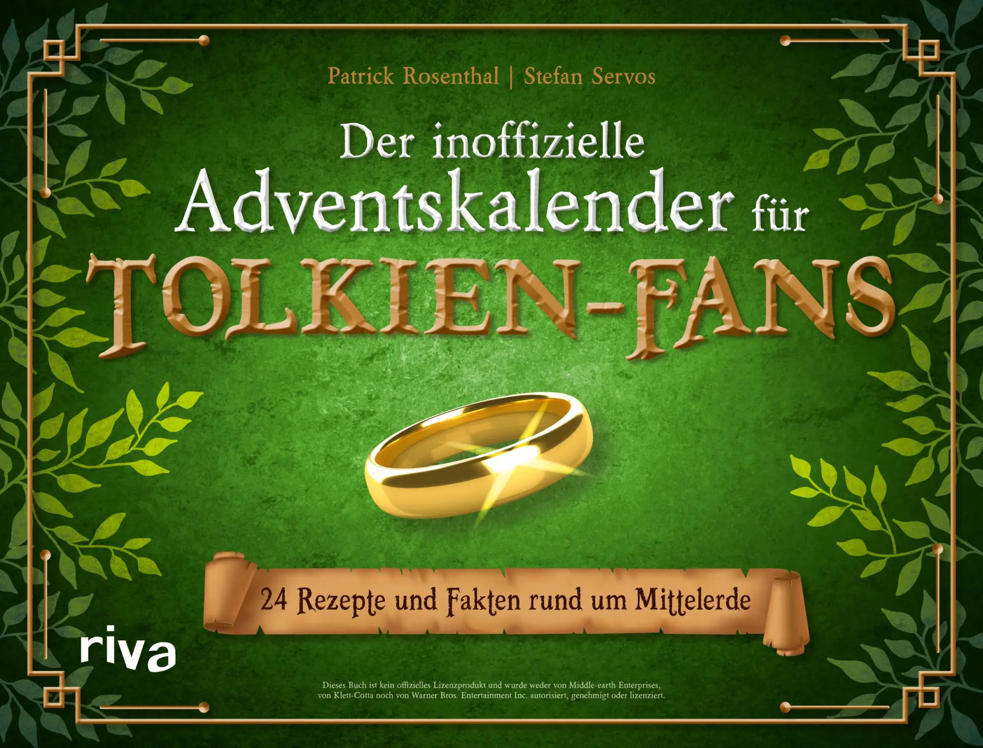 Cover: 9783742321633 | Der inoffizielle Adventskalender für Tolkien-Fans | Rosenthal (u. a.)