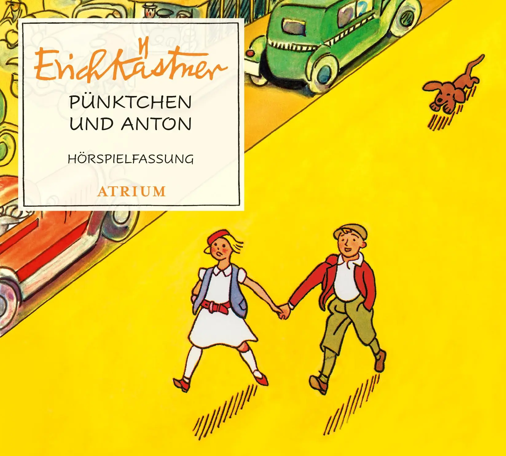 Cover: 9783855351633 | Pünktchen und Anton | Erich Kästner | Audio-CD | Atrium Kinderbuch