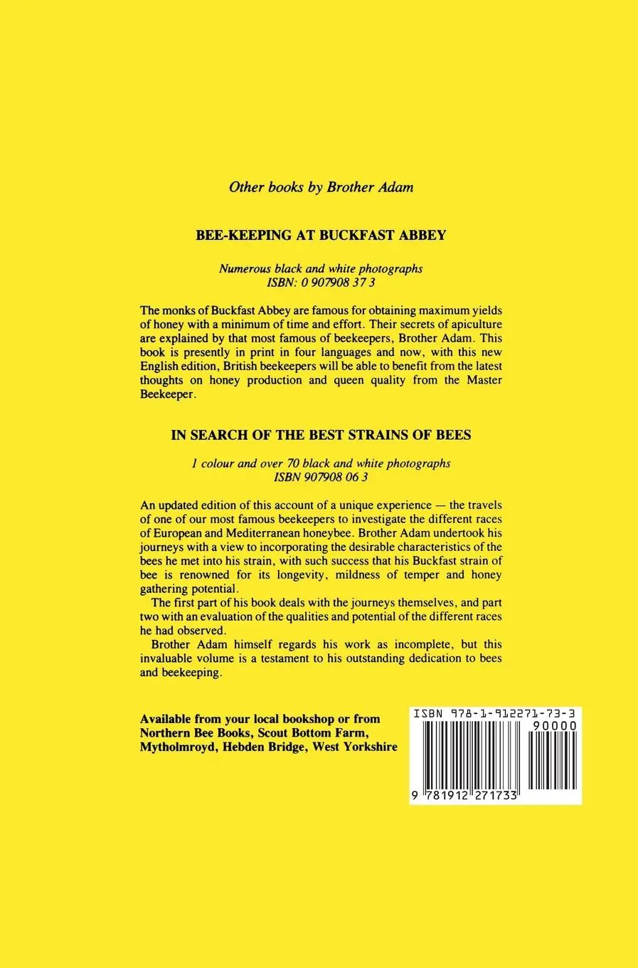 Rückseite: 9781912271733 | Breeding the Honeybee | Brother Adam | Buch | Englisch | 2020