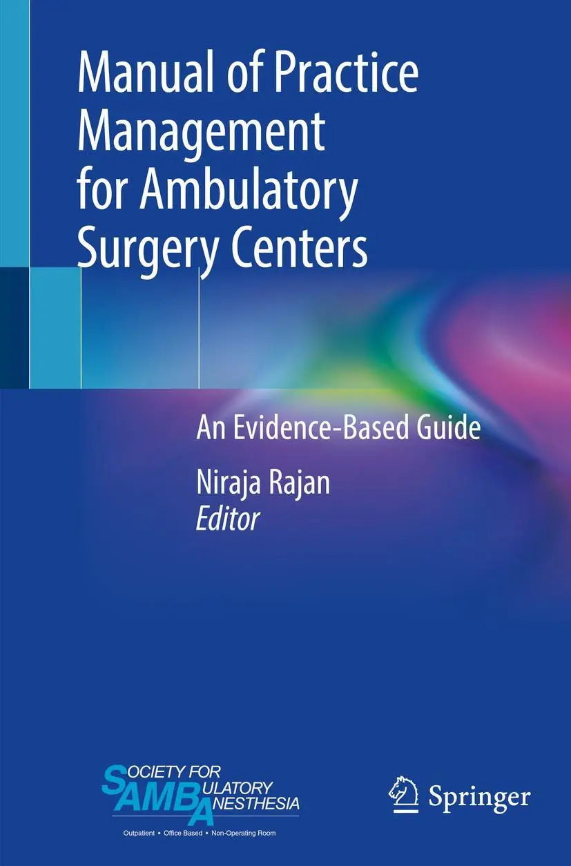 Cover: 9783030191733 | Manual of Practice Management for Ambulatory Surgery Centers | Rajan