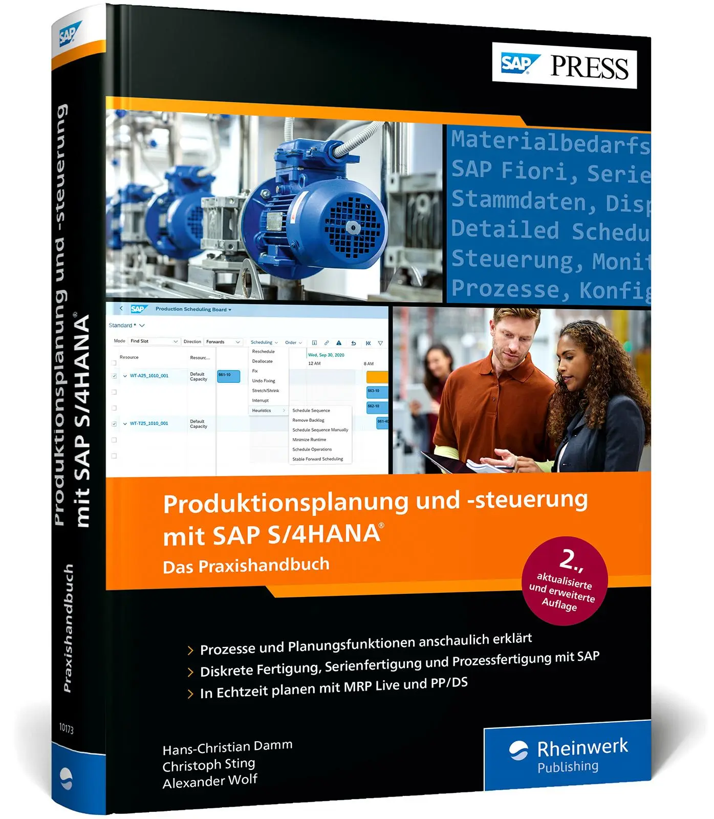 Cover: 9783367101733 | Produktionsplanung und -steuerung mit SAP S/4HANA | Damm (u. a.) Cover: 9783367101733 | Produktionsplanung und -steuerung mit SAP S/4HANA | Damm (u. a.)