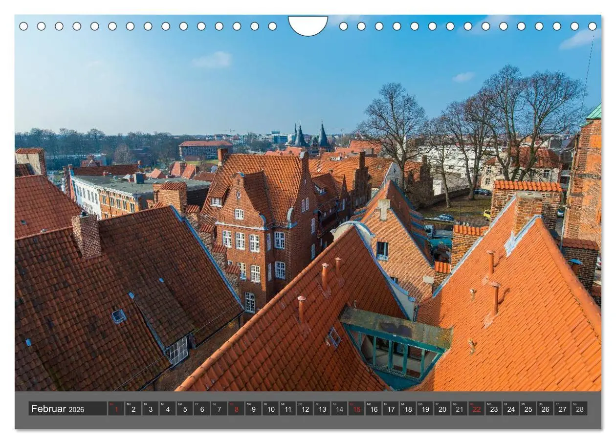 Bild: 9783516071733 | Die Hansestadt Lübeck (Wandkalender 2026 DIN A4 quer), CALVENDO...