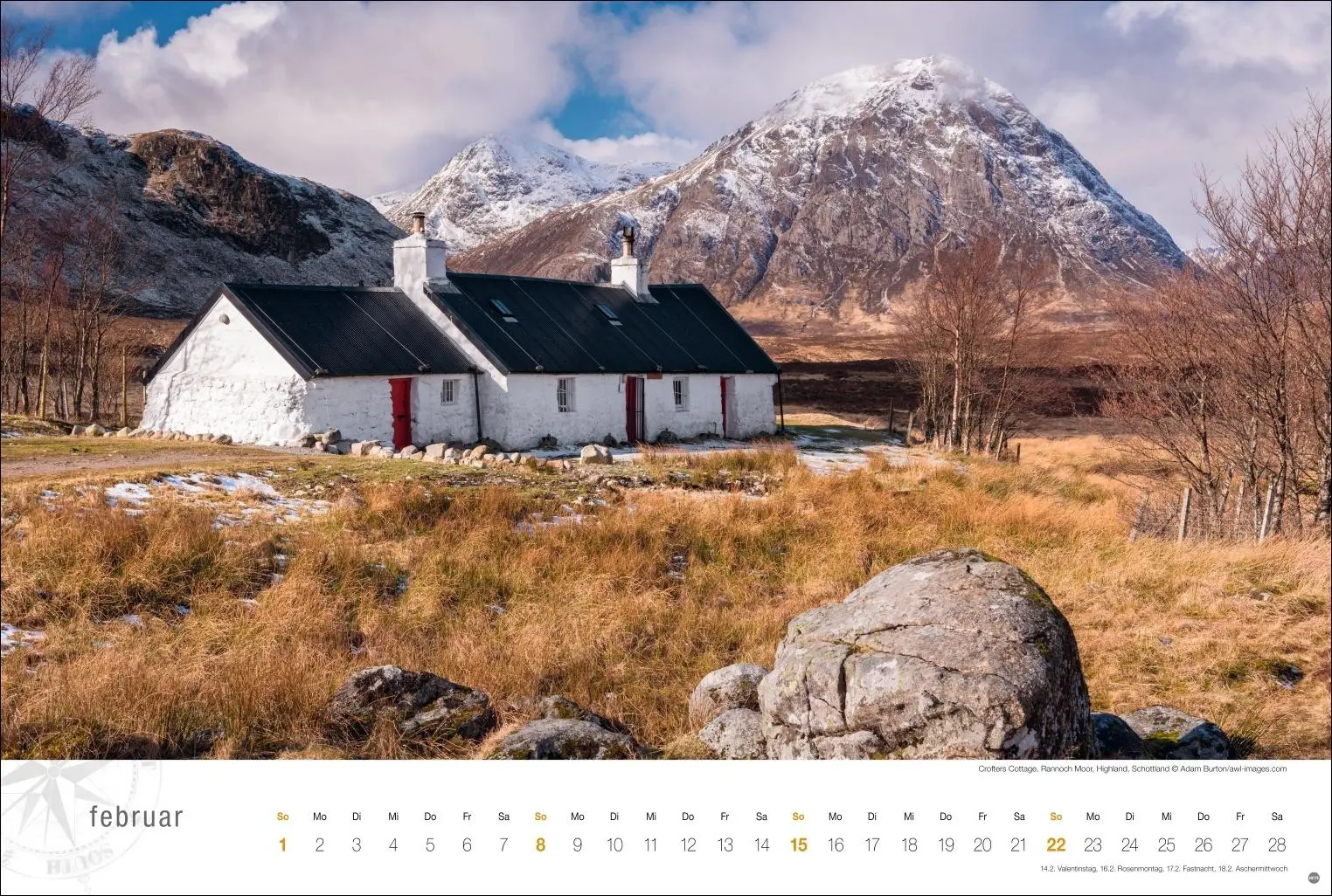 Bild: 9783756411733 | Schottland Globetrotter Kalender 2026 - Von wilden Küsten, Seen und...