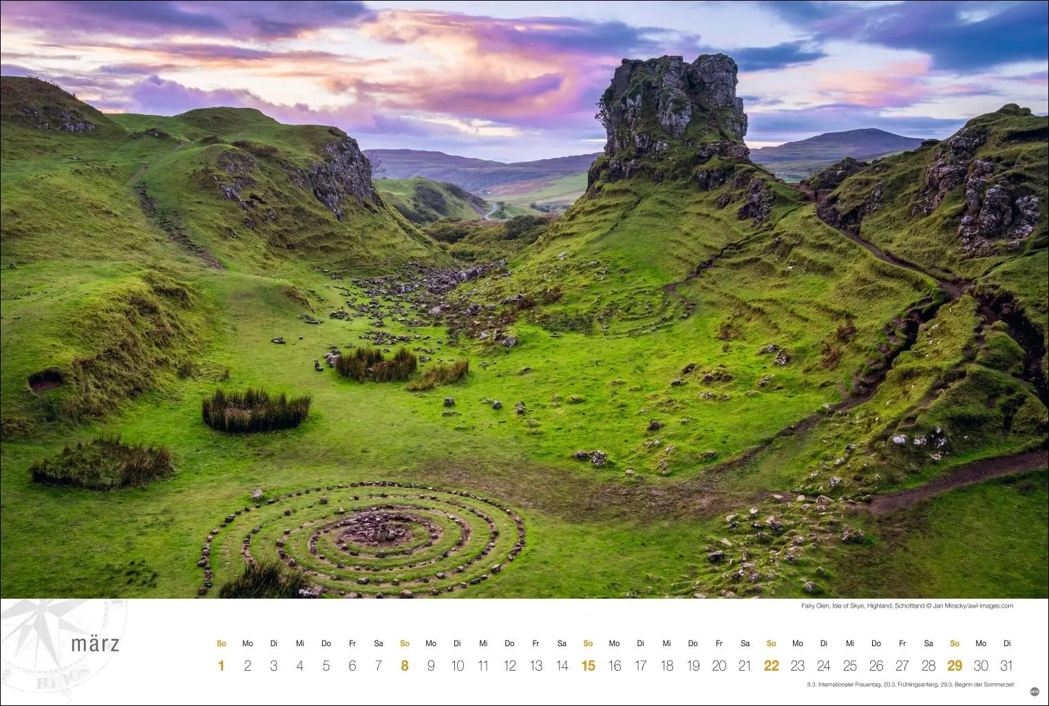 Bild: 9783756411733 | Schottland Globetrotter Kalender 2026 - Von wilden Küsten, Seen und...