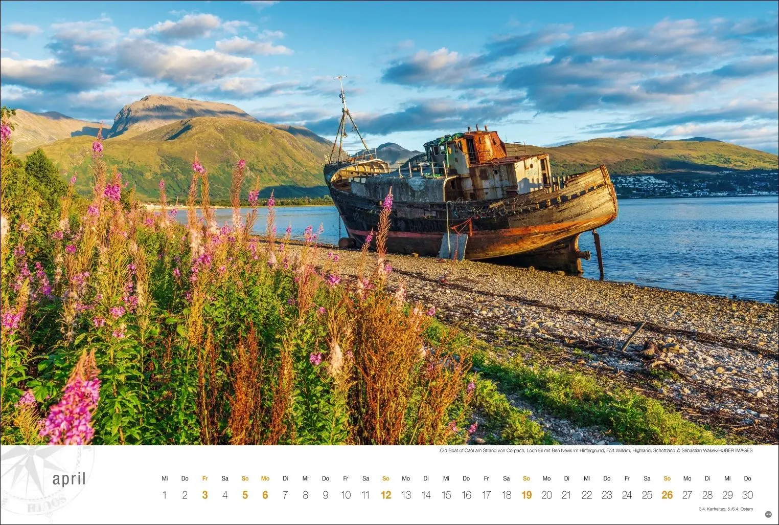 Bild: 9783756411733 | Schottland Globetrotter Kalender 2026 - Von wilden Küsten, Seen und...