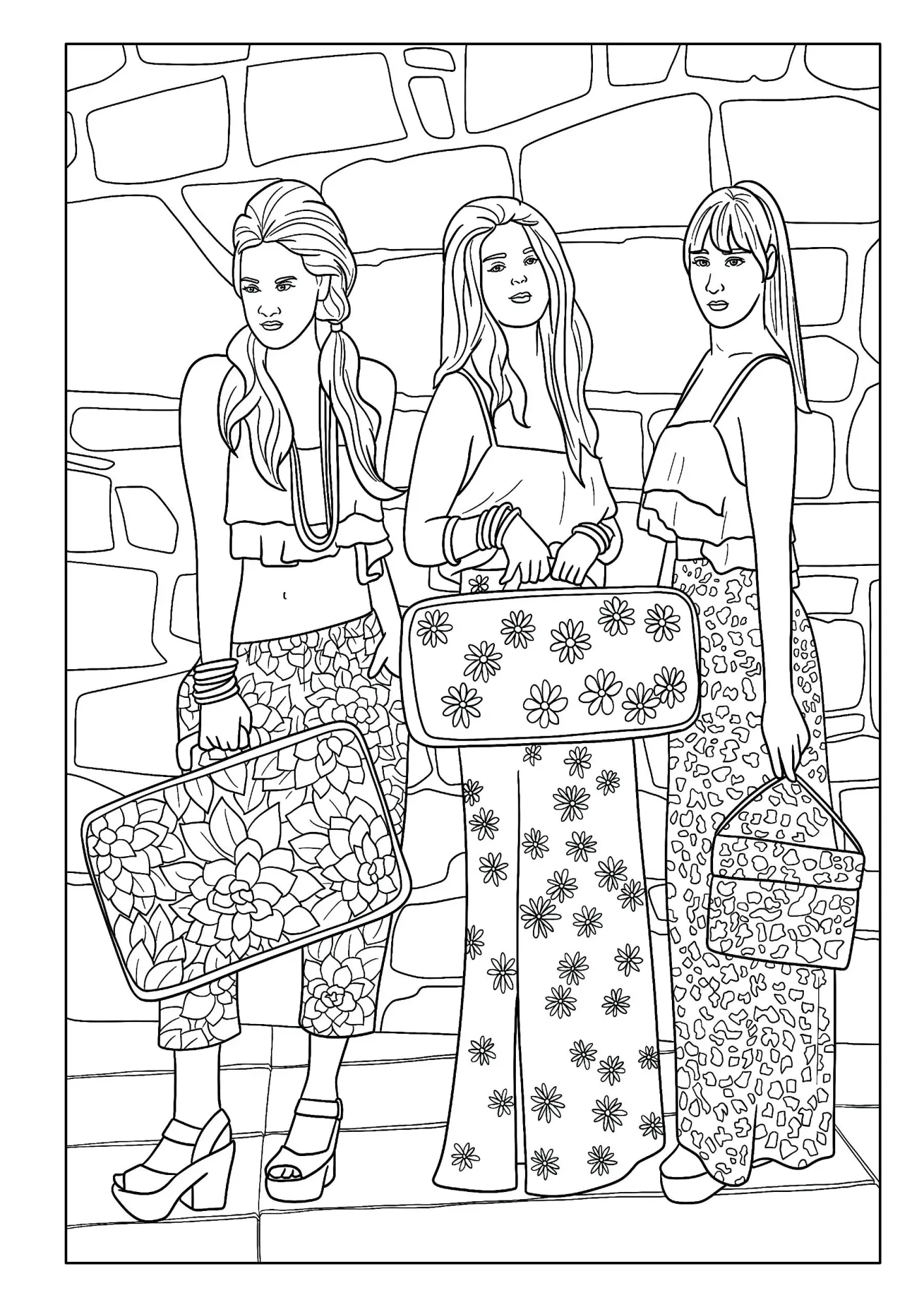 Bild: 9783986571733 | Fashion - Super cooles Mädchen Malbuch ab 10 Jahren mit 50...