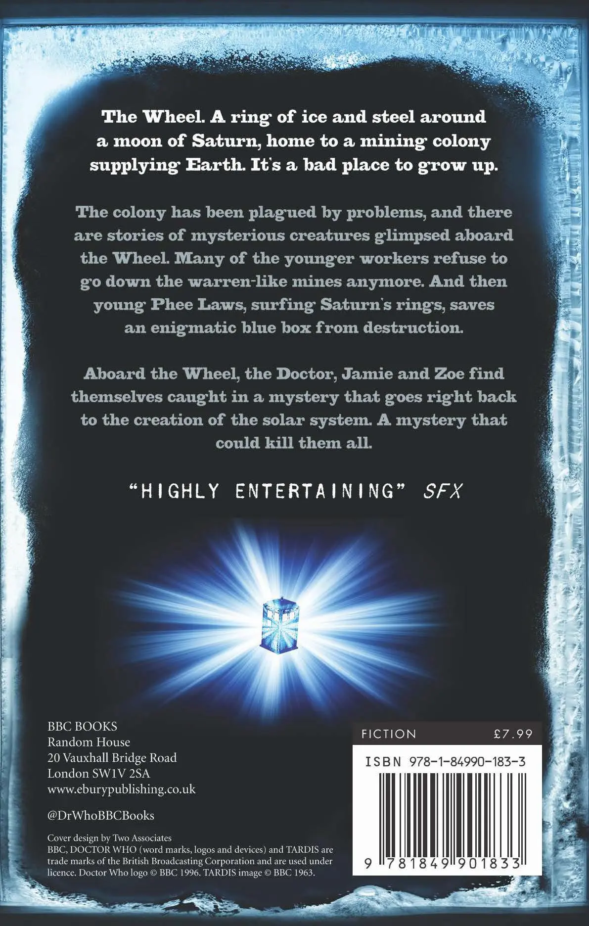 Rückseite: 9781849901833 | Doctor Who | The Wheel of Ice | Stephen Baxter | Taschenbuch | 2013