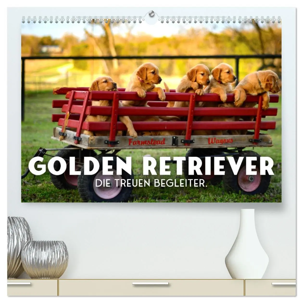 Cover: 9783457421833 | Golden Retriever - Die treuen Begleiter. (hochwertiger Premium...