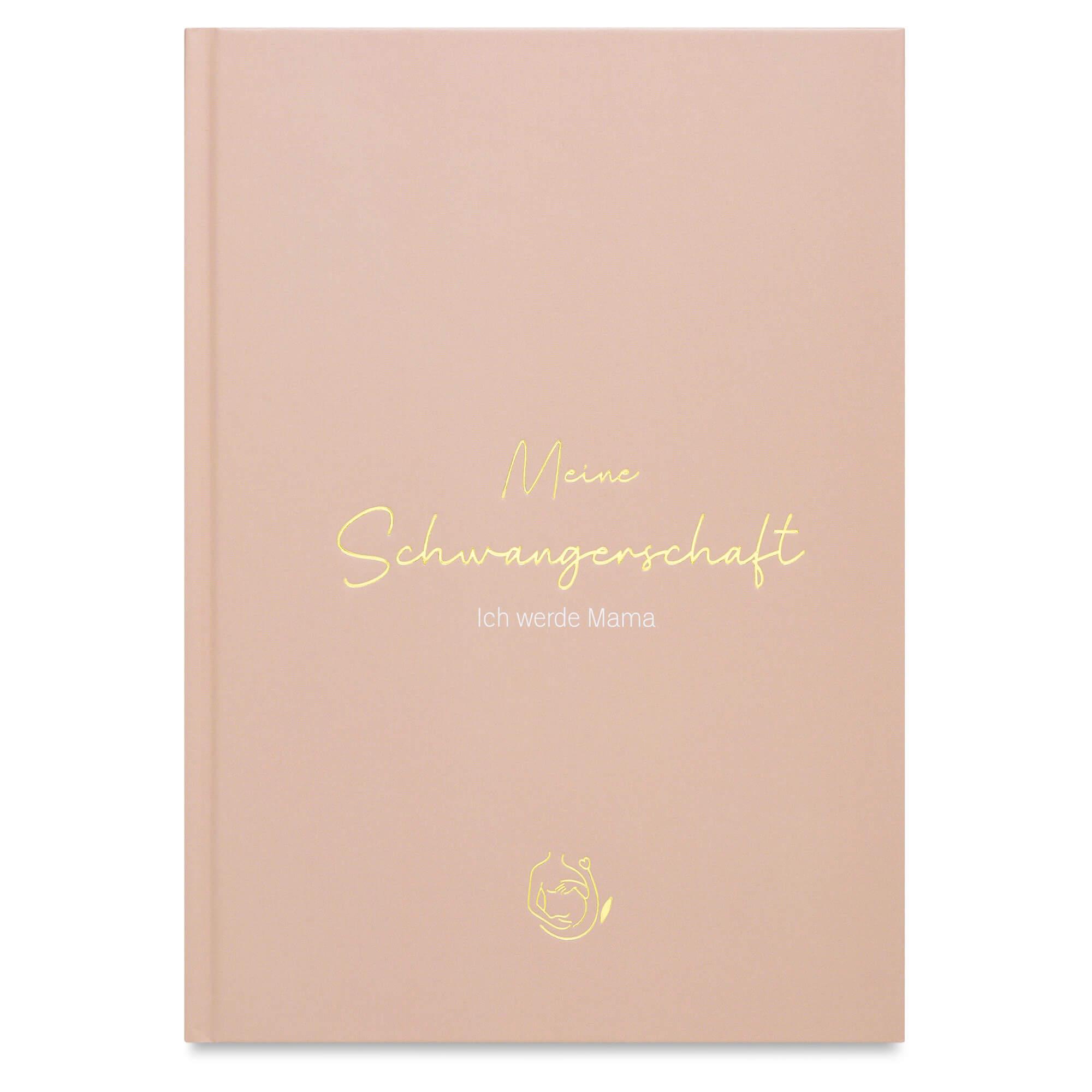 Cover: 9783985951833 | Meine Schwangerschaft | Ich werde Mama (antikrosa) | Leaf &amp; Gold