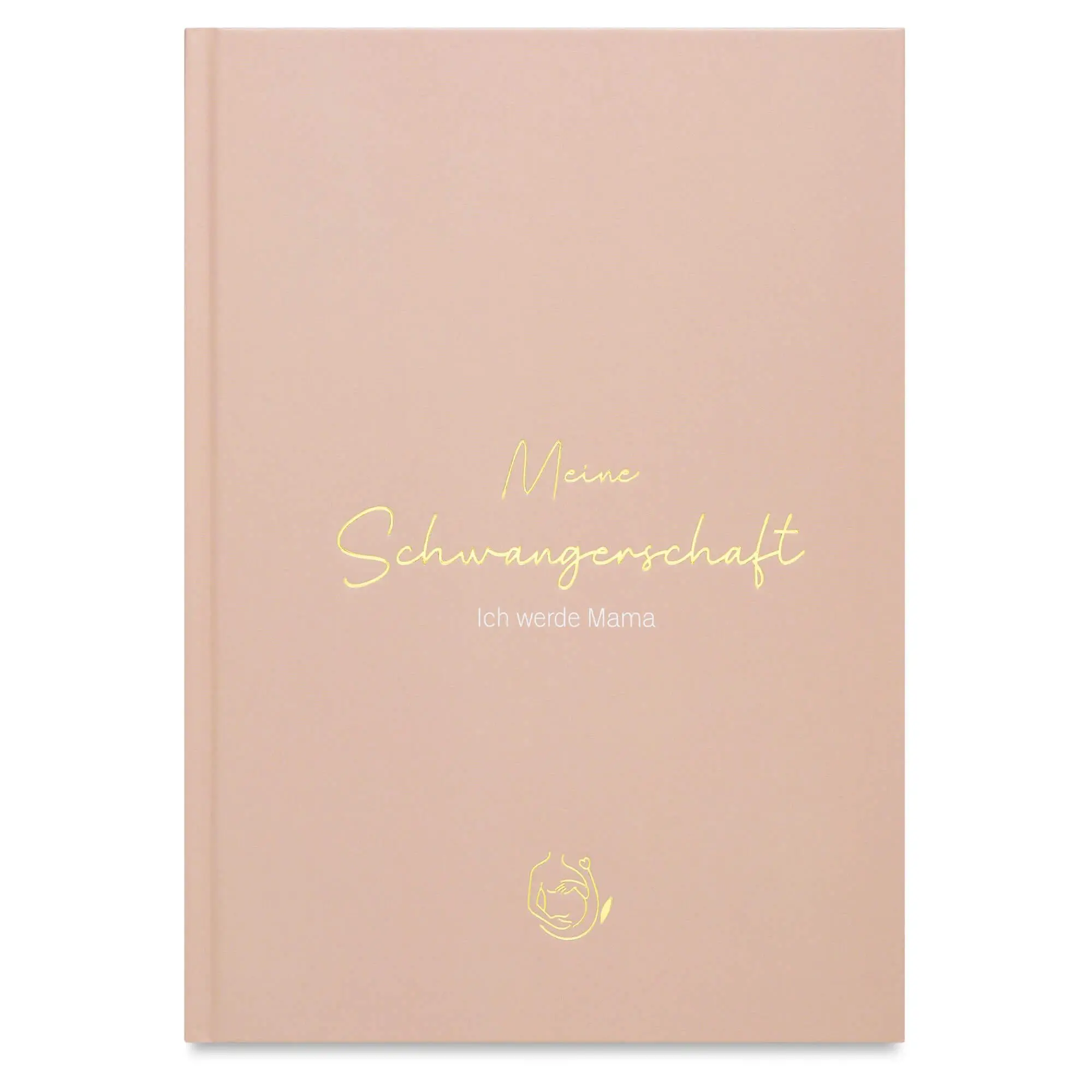 Cover: 9783985951833 | Meine Schwangerschaft | Ich werde Mama (antikrosa) | Leaf &amp; Gold
