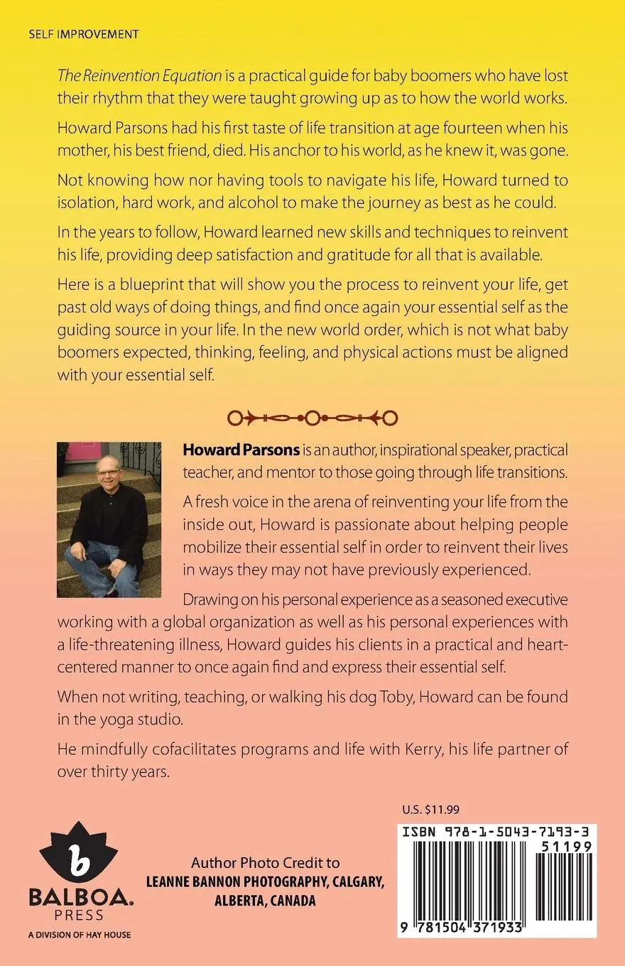Rückseite: 9781504371933 | The Reinvention Equation | A Boomer's Guide to a Reinvented Life