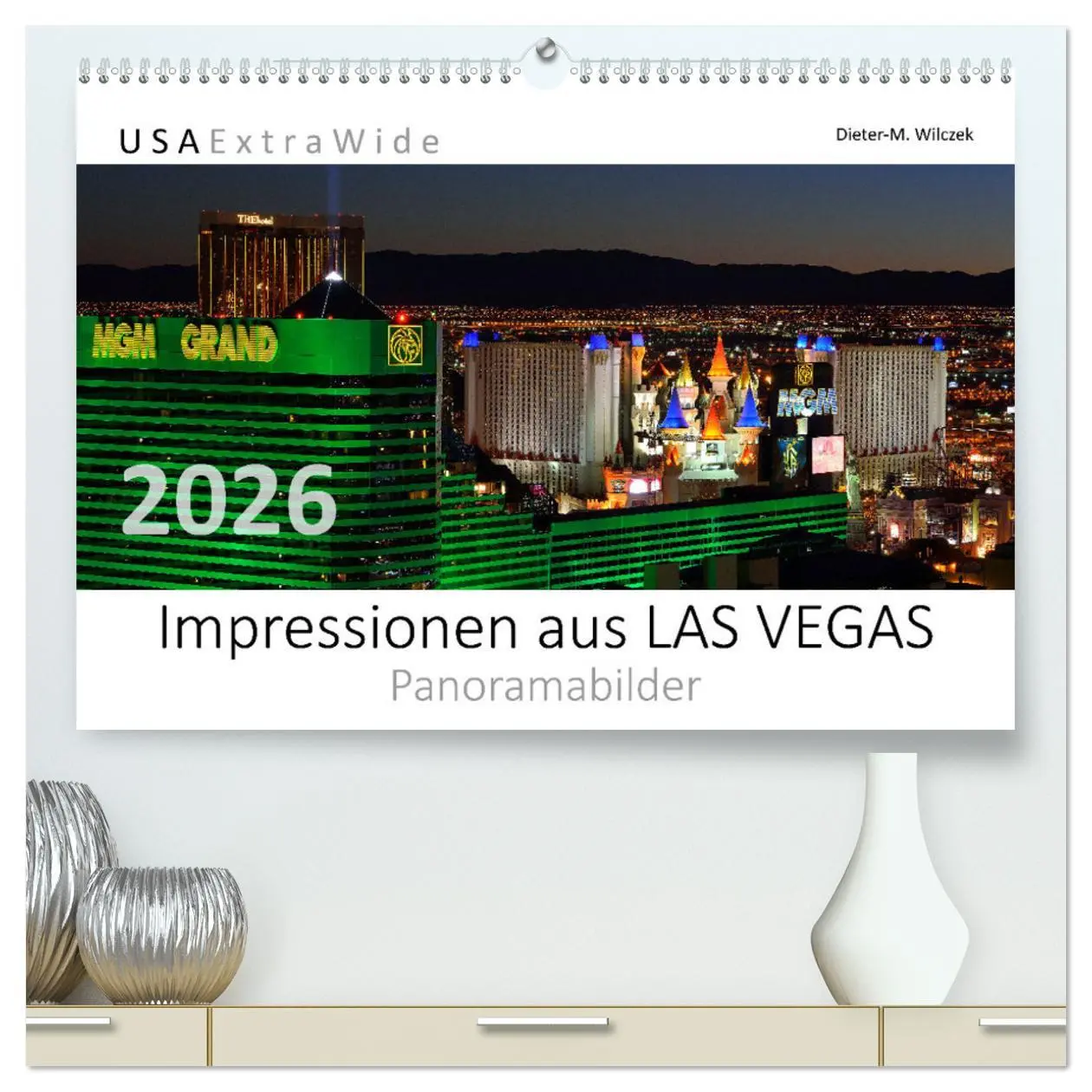 Cover: 9783457271933 | Impressionen aus LAS VEGAS (hochwertiger Premium Wandkalender 2026...