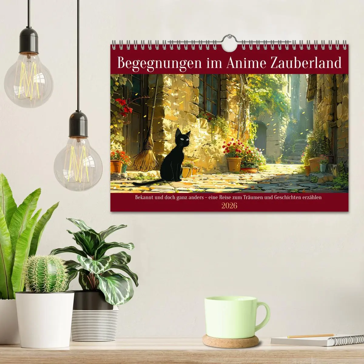 Bild: 9783457341933 | Begegnungen im Anime Zauberland (Wandkalender 2026 DIN A4 quer),...