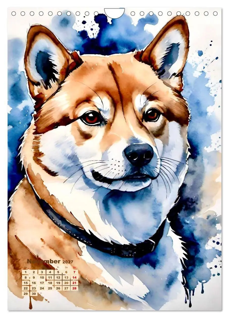 Bild: 9783594271933 | Der Shiba Inu (Wandkalender 2027 DIN A4 hoch), CALVENDO Monatskalender